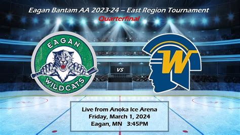 East Region Playoffs Eagan Wildcats Baa Vs Wayzata 3124 Youtube