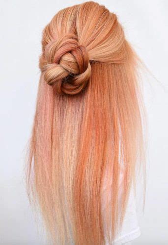 67 Pretty Peach Hair Color Ideas To Embrace In 2022 Glowsly