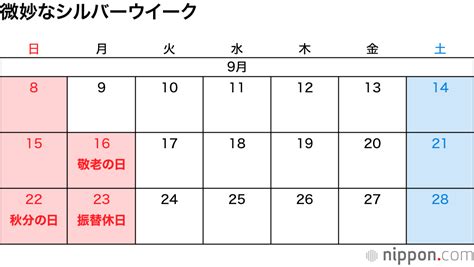 2024年の祝休日 小さな幸せに感謝！3連休が9回もある！