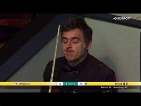 Ronnie O Sullivan Vs Luca Brecel World Championship Snooker 2023 HD