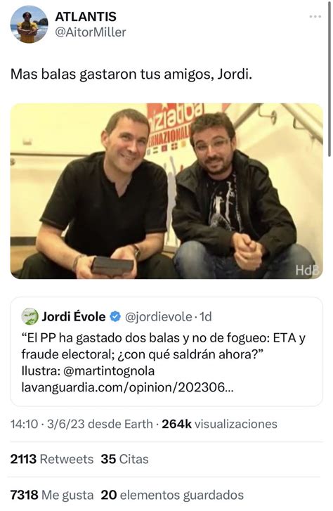 Mejores Zasca On Twitter Zasca De Aitormiller A