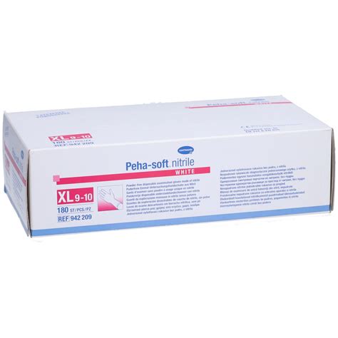 Peha-soft® nitrile white powderfree Einmalhandschuhe XL 180 St - Shop ...
