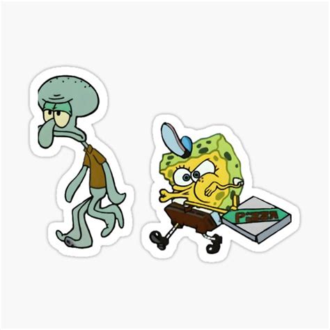 Krusty Krab Pizza Classic Sticker For Sale By Arklowyavisd Redbubble