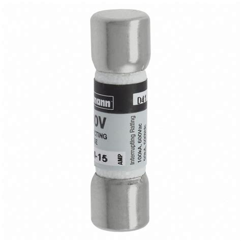 Bussmann Fuse 15 A Amps 600v Ac 100ka At 600v Ac 50ka At 600v Dc Klm 1cw65 Klm 15 Grainger