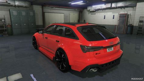 Audi RS6 Grand Theft Auto V Vehicle Mod ModsHost