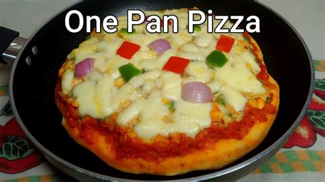 [without Oven] Pan Pizza Recipe 🍕 Easy Homemade Pizza Dough Pizza Sauce Creamy Chicken