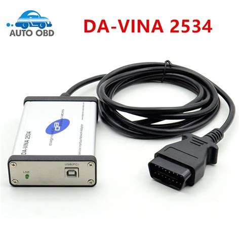 Hot sell DA VINA 2534 for Jaguar/LandRover Approved SAE J2534 Pass Thru Interface Scanner OBD2 ...