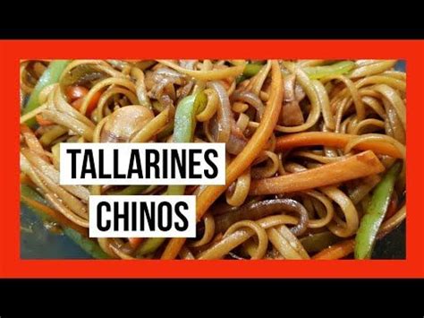 C Mo Hacer Tallarines Chinos Con Pollo Y Verduras Chinese Noodles With