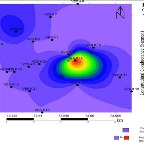 Transverse Resistance Map Of The Study Area Download Scientific Diagram