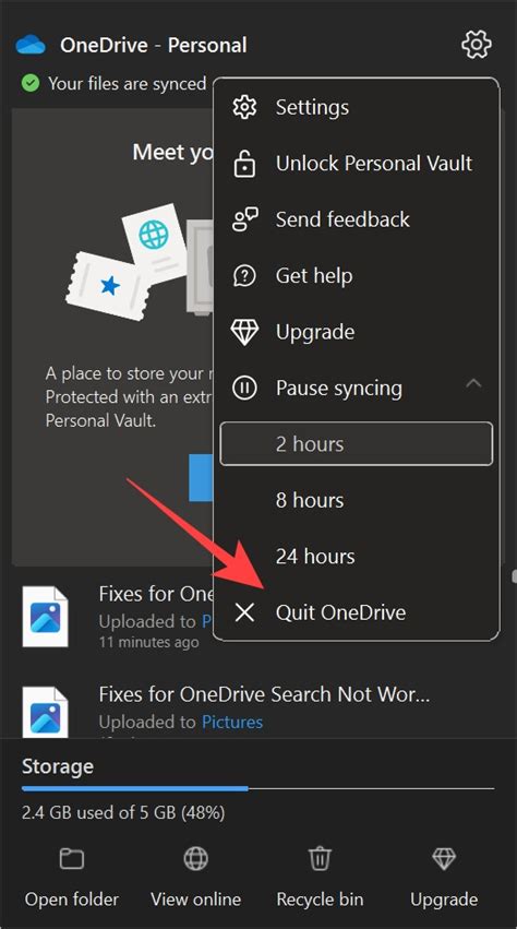 Correctifs Pour La Recherche Microsoft Onedrive Ne Fonctionnant Pas