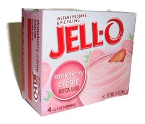 Amazon Jell O Instant Pudding Pie Filling Strawberry Creme 3