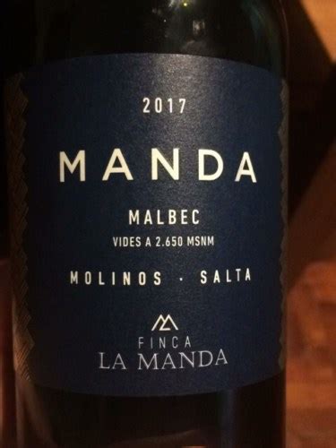 Finca La Manda Malbec Vivino United States