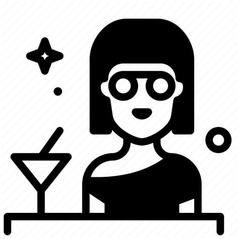 Party Girl Club Icon Download On Iconfinder