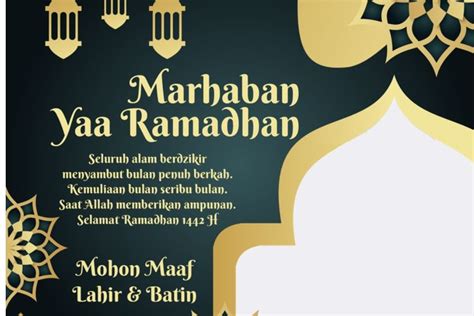 20 Link Twibbon Ramadhan 2022 Pasang Twibbon Marhaban Ya Ramadhan 1443