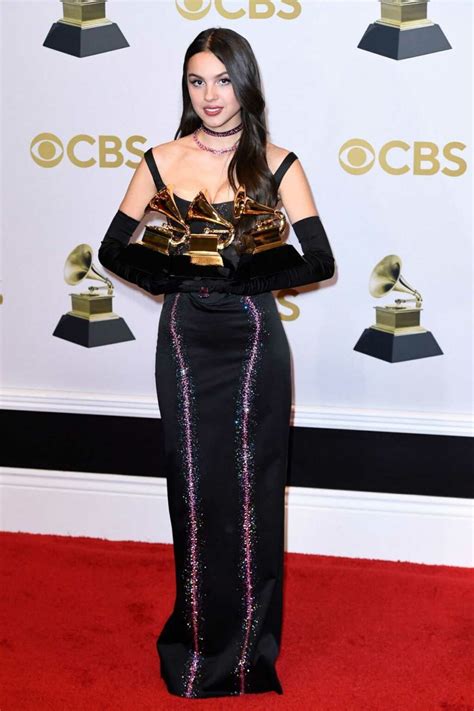 Olivia Rodrigo Attends The Th Annual Grammy Awards At The Mgm Grand