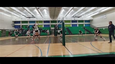 Ponoka Broncs Vs Camrose Trojans Sr Girls Volleyball Youtube