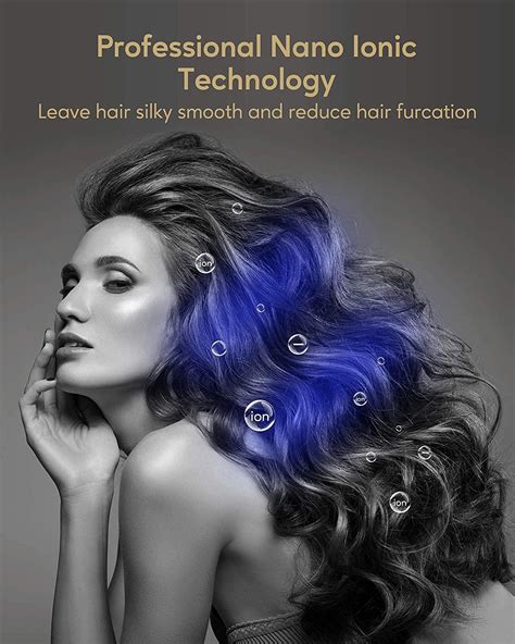 Professional Ionic Hair Dryer 1875W with Diffuser | Fast Blow Dryer for ...