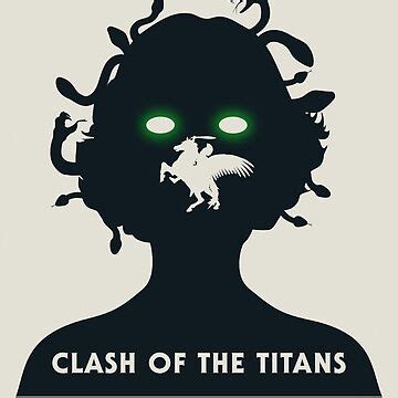 "Clash of the Titans (Poster)" Stickerundefined by Roller711 | Redbubble