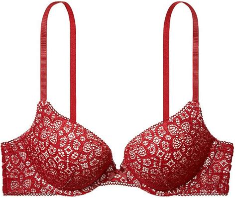 Victoria S Secret Women S Dream Angels Push Up Bra Burgundy 38C At