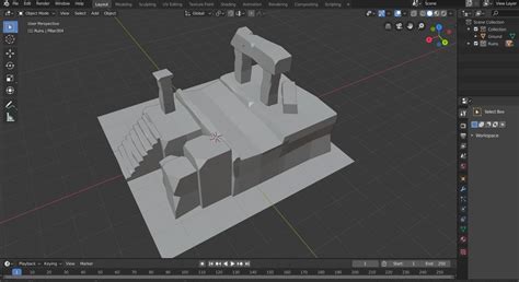 Ancient Ruins 3d Model Cgtrader