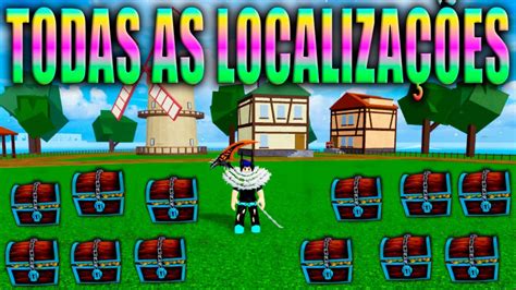 Localização De Todos Os Baus Do SEA 1 No Blox Fruits YouTube