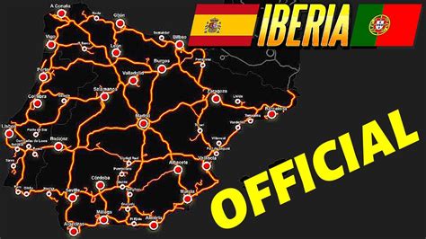 Iberia Map Reveal 49 Cities Full List [official] Porto Iberia