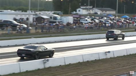 Durango Hellcat Drags SRT 392 Challenger Chevy SS And Its Truly A