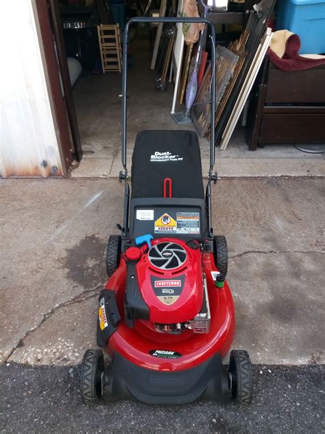 Craftsman Cc Briggs Stratton Gold Rear Bag Push Lawn Mower