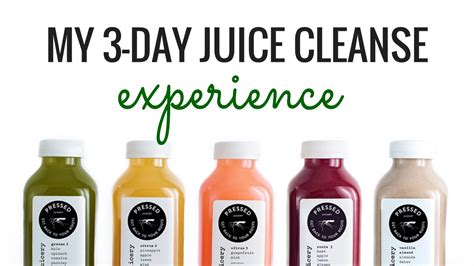 My 3 Day Juice Cleanse Experience Youtube