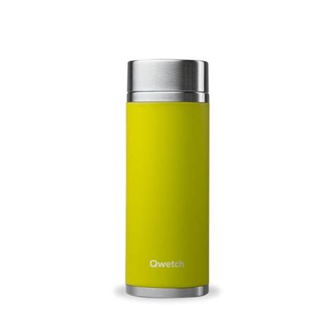 Théière isotherme Qwetch 400ml Vert Anis P tits Poids Carottes