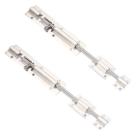 2 Pack Barrel Bolt Latch Slide Bolt Latch Slide Latch Lock Thickened