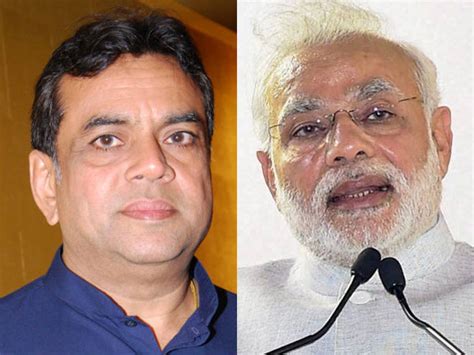 Bollywood Actor Paresh Rawal To Play Pm Narendra Modis Role In A