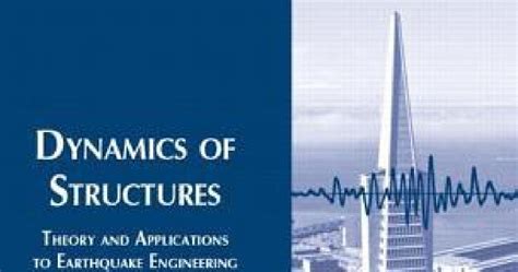 Contenido Ingeniería Civil Dinámica de Estructuras Chopra 3ra