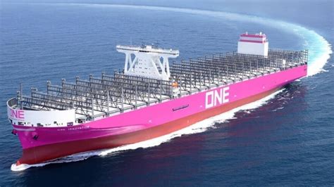 ONE Takes Delivery Of Its First Megamax 24 000 TEU Boxship