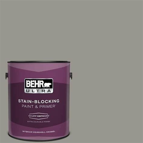 BEHR ULTRA 1 Gal N360 4 Battleship Gray Extra Durable Eggshell Enamel