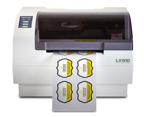 Global Cosmetic Industry Primera LX610 For Custom Label Short Runs