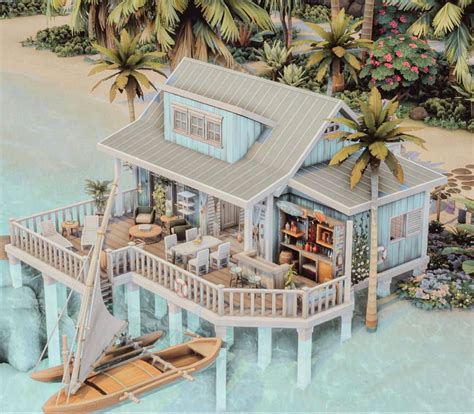 Blue Lagoon Rental Cozy Vacation Home In Sulani Sims House Design