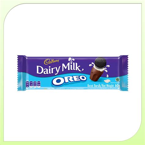 Jual Cadbury Dairy Milk Oreo 60 Gr Coklat Cadburry Chocolate Vanila