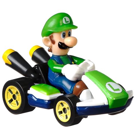 Jakks Pacific Spin Out Luigi Kart Mario Kart Figure Cm Lupon Gov Ph