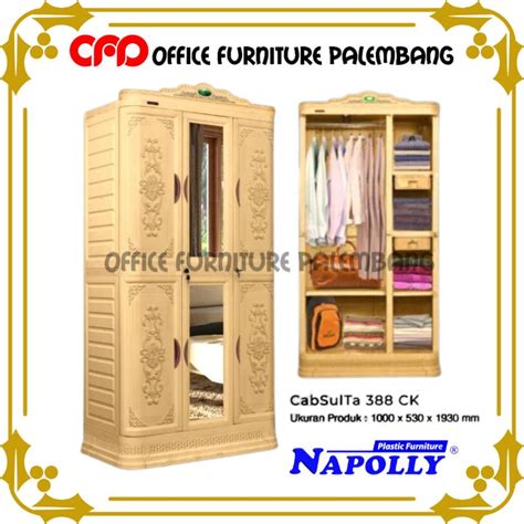 Jual Lemari Pakaian Plastik Napolly Cabsulta Ck Lemari Baju Cabinet