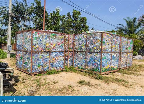 Plastic Bottle In Cage Editorial Photo Image Of Waste 49578161