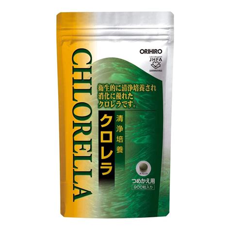 ORIHIRO Chlorella хлорелла, 1400 таблеток AZIMKA.SHOP