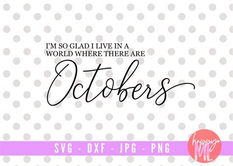 Octobers SVG October Quote Svg Fall SVG File is It October - Etsy