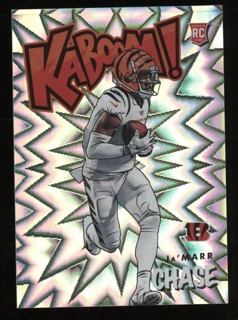 Ja Marr Chase Absolute K Kaboom Price Guide Sports Card Investor