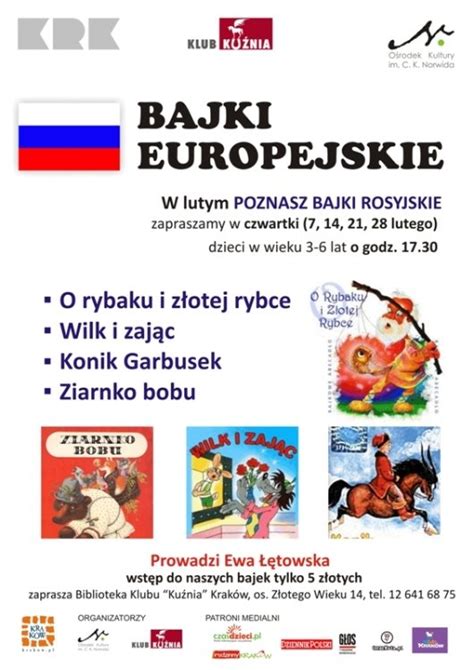 Bajki Europejskie Ziarnko Bobu Wydarzenia Imprezy Dla Dzieci