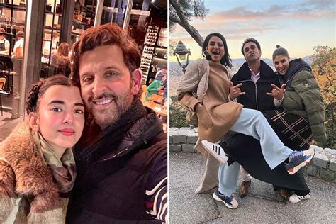 Saba Azad Saba Azad Poses For A Selfie With Hrithik Roshan Pulkit