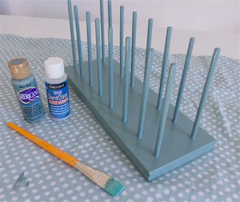 Diy Art Drying Rack Best Inexpensive Solution Mix Measure Make