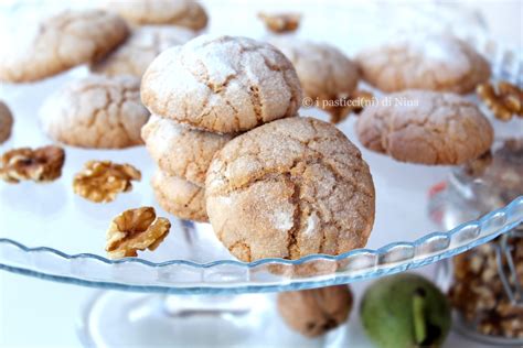 BISCOTTI GHORIBA ALLE NOCI I Pasticci Ni Di Nina