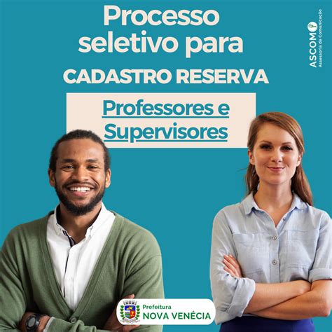 Prefeitura de Nova Venécia anuncia Processo Seletivo Simplificado para