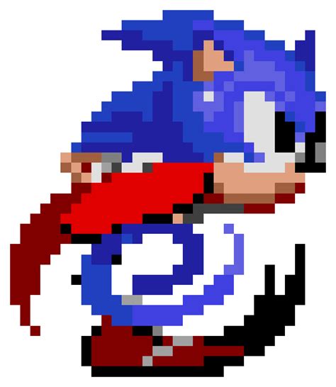 Modern Sonic New Sprite Pixel Art Maker Images